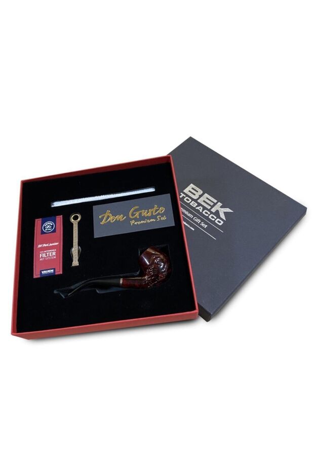 German 9mm Başlangıç Pipo - Rustik Kahve - 15726 - 2