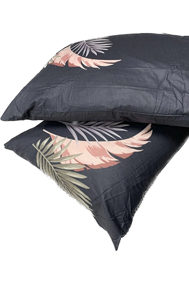 Ranforce 2 Pillow Cases Hena Patterned - 1