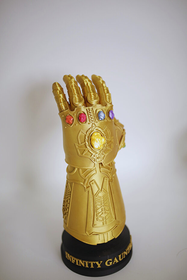 Thanos Sonsuzluk Eldiveni – 3D Baskı PLA Koleksiyon Figürü (Infinity Gauntlet) - 3