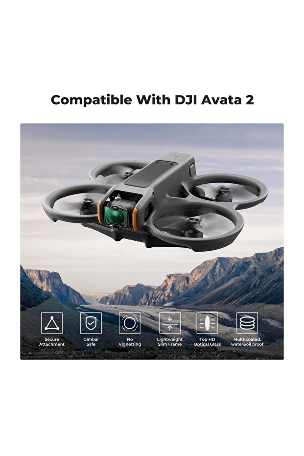 Polarize Filtre ( PL ) DJI Avata 2 Uyumlu - 4