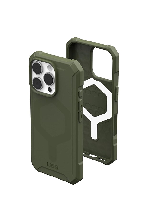 Protective Case for iPhone 16 Pro Max, Smart, N74, Lexgard, Olive Drab - 4
