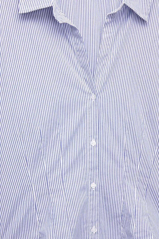 Dar kesim pensli gömlek - 7