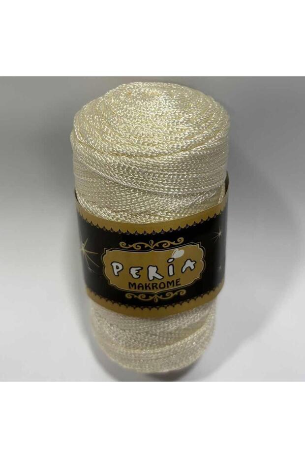 ( 5 adet ) Polyester Makrome İpi 271 Krem - 2