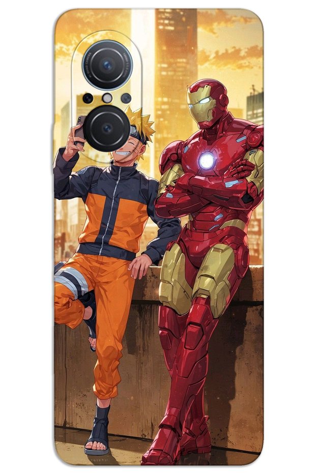 Huawei Nova 9 Se Case Hd Pattern Printed Back Cover - Iron Man