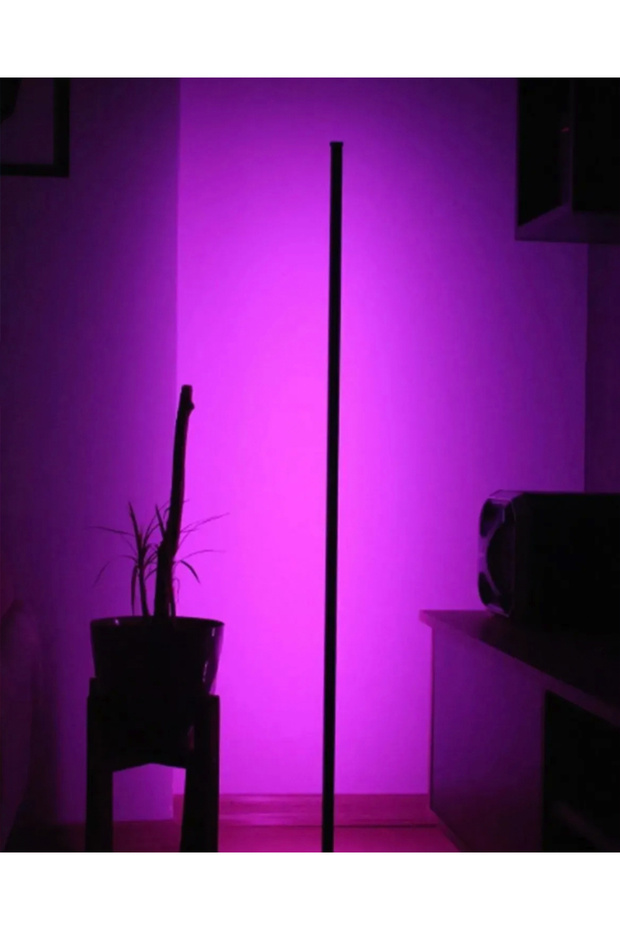 Led Rgb Ayaklı Lambader Kumandalı Lamba 1020 - 2