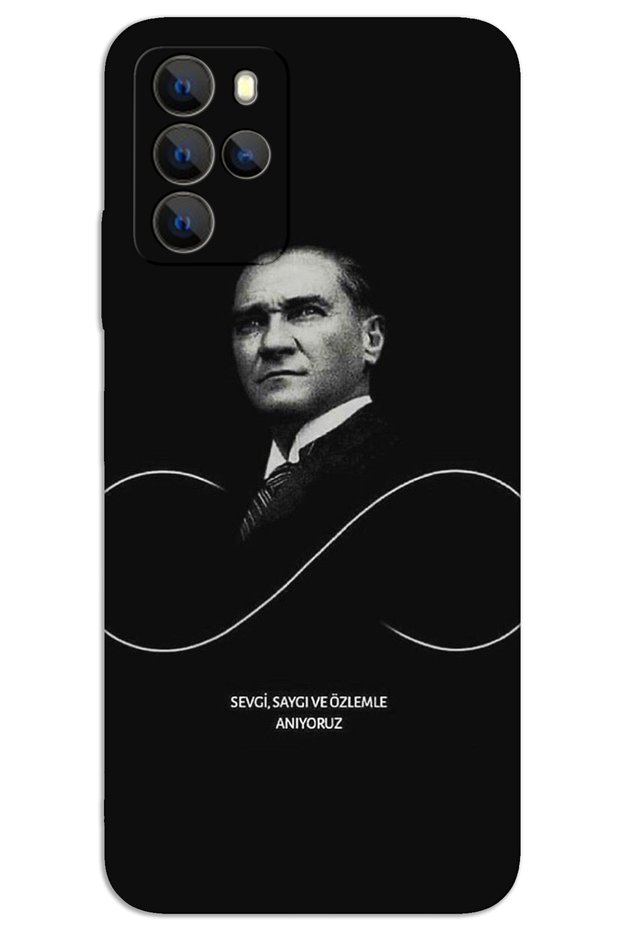 Omix X300 Case Hd Pattern Printed Back Cover - Ataturk Infinity