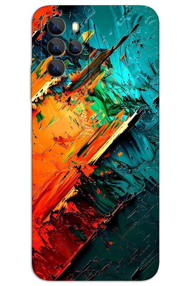 Omix X300 Case Hd Pattern Printed Back Cover - Crystal