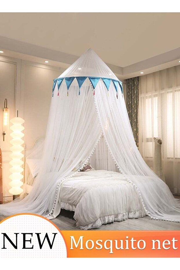 Mosquito Net Bed Canopy for Girls