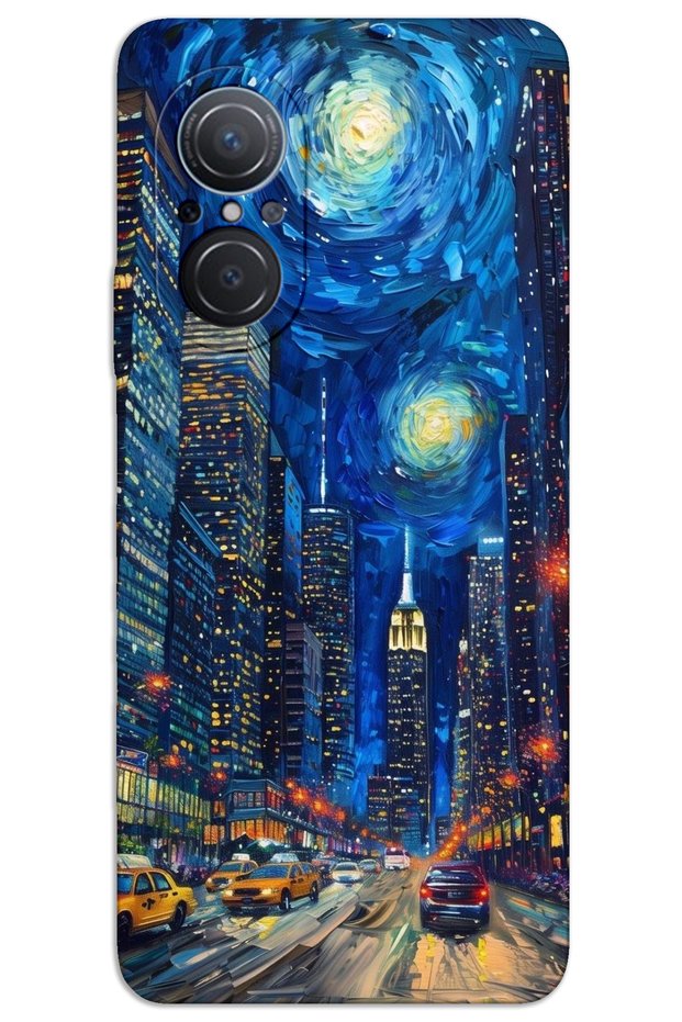 غطاء خلفي مطبوع بنمط HD لهاتف Huawei Nova 9 SE - Art Soka