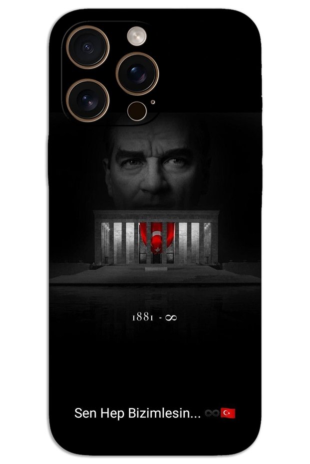 iPhone 16 Pro Max Case Hd Pattern Printed Back Cover - Atatürk Come to Us