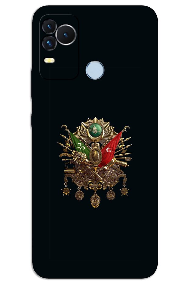 Omix X400 Case Hd Pattern Printed Back Cover - Tuğra