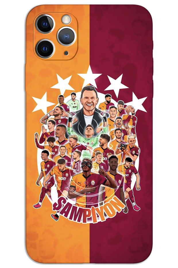 غطاء خلفي مطبوع بنمط HD لهاتف iPhone 11 Pro - Champion