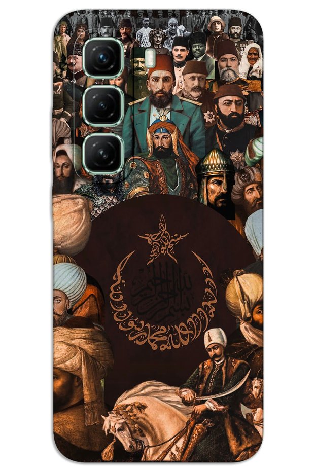 Infinix Hot 50 Pro Plus 4g Case Hd Pattern Printed Back Cover - Ottoman Dynasty
