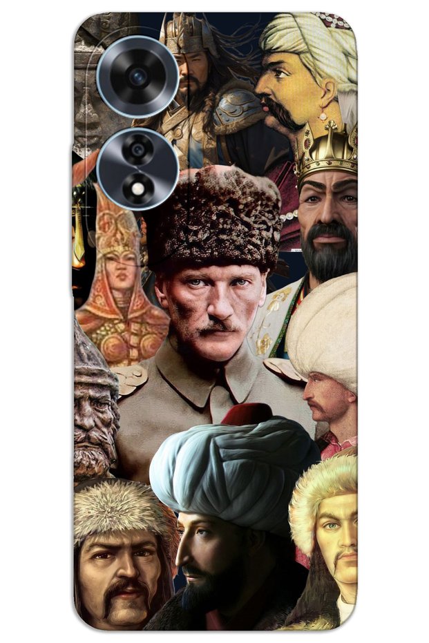 Oppo A60 Case Hd Pattern Printed Back Cover - Big Turks