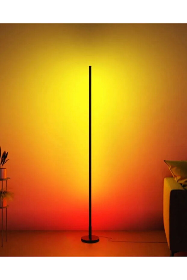 Led Rgb Ayaklı Lambader Kumandalı Lamba 1020 - 4