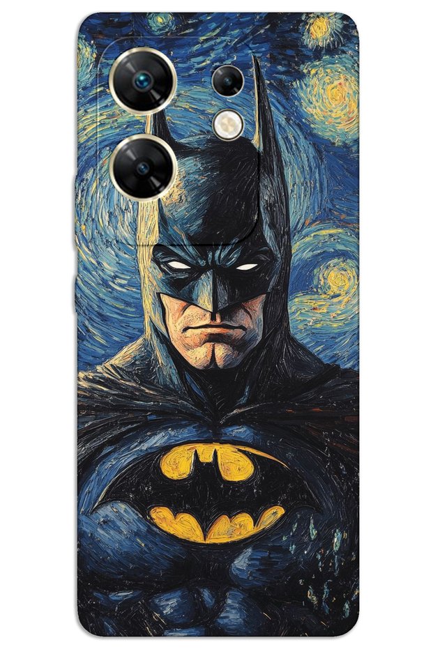 Infinix Zero 30 4g Case Hd Pattern Printed Back Cover - Batman