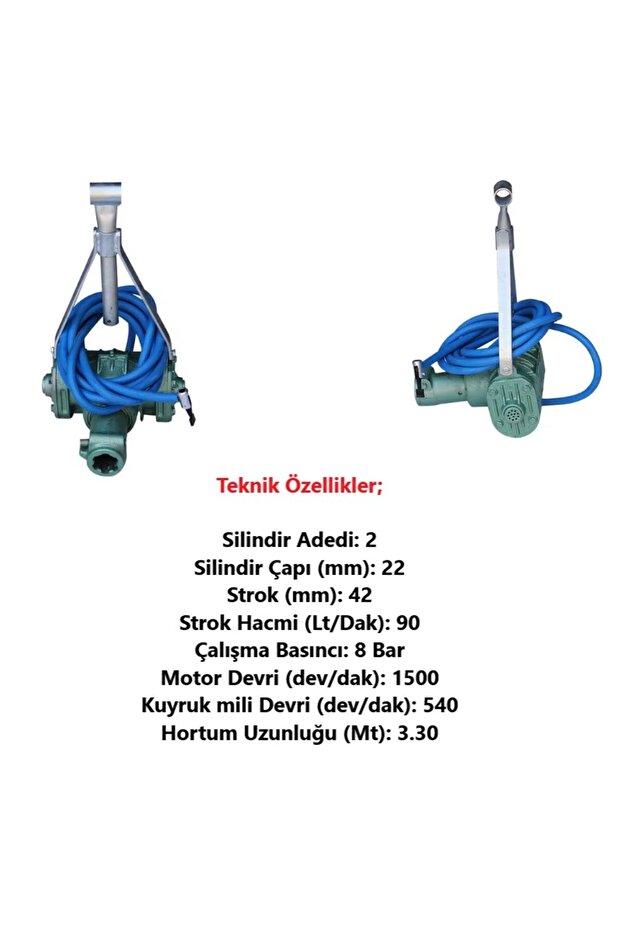 Yüksek Basınçlı Traktör Hava Kompresörü - 2