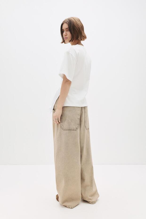 Beli büzgülü tişört - 2