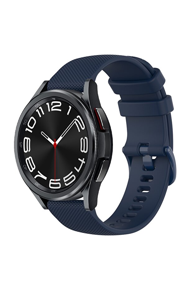 22mm Silicone Bands | Samsung Galaxy Watch 3 45mm| Dark Blue