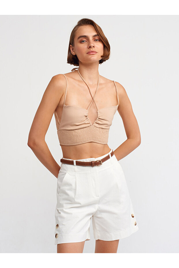 71162 Kemerli Şort - 3