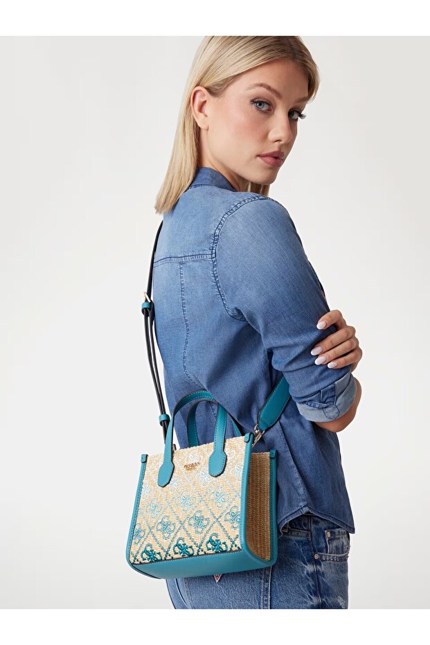 4G logolu mini el çantası HWSE8665770 - 3