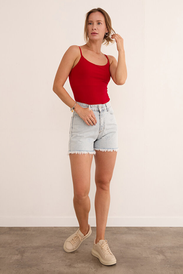 Basic İp Askılı Çıtçıtlı Body - 3