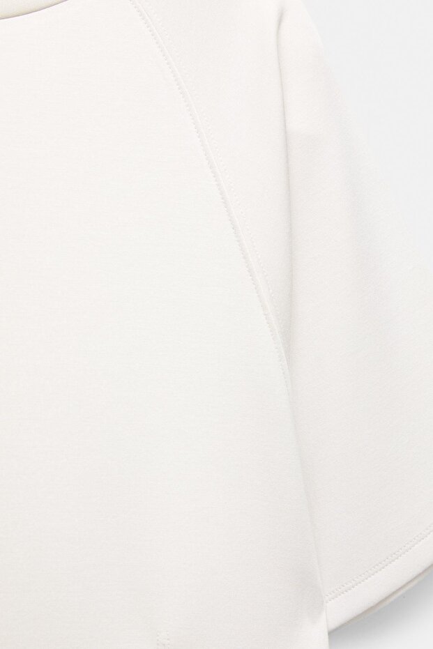 Kısa kollu sweatshirt - 5