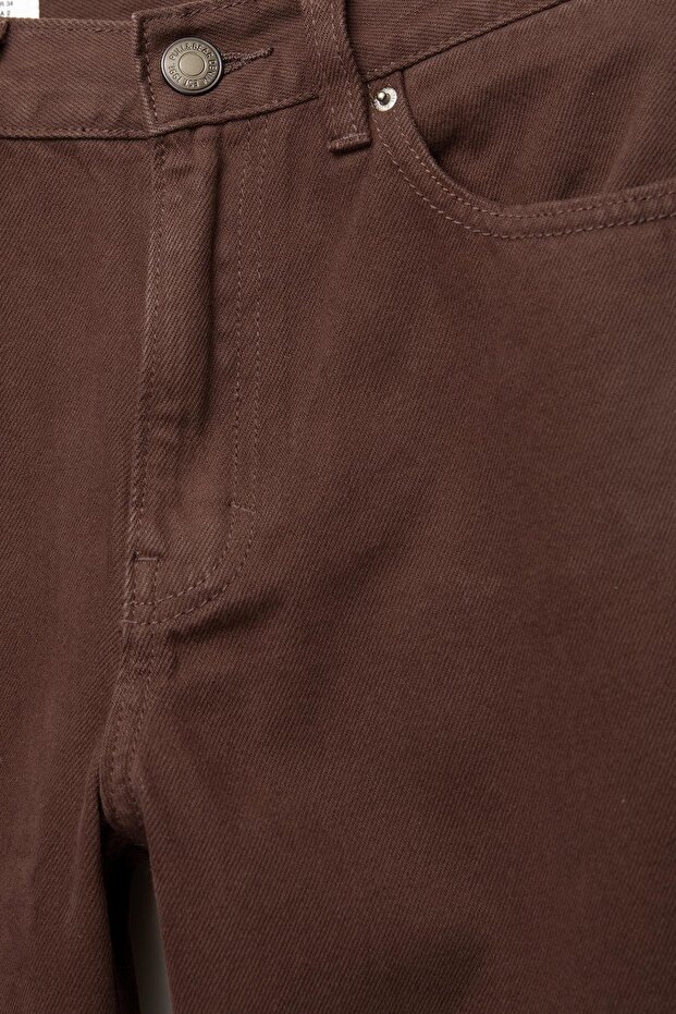 Mom fit yüksek bel jean - 8