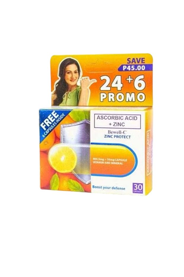 -C zinc protect ascobric acid + zinc