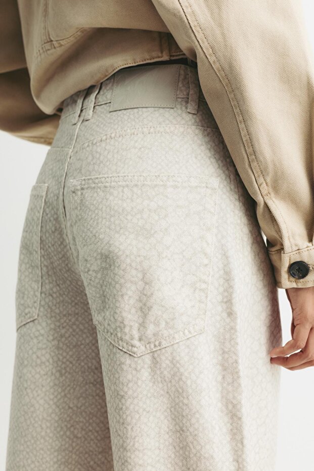 Yılan desenli pantolon - 6