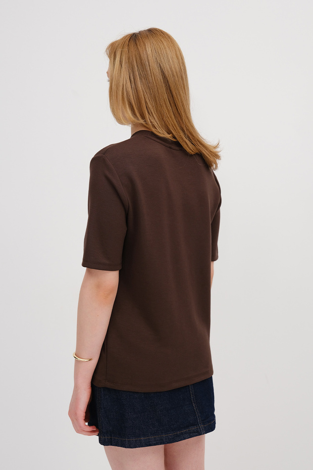 Basic Modal T-shirt P4318-İ9 - 4