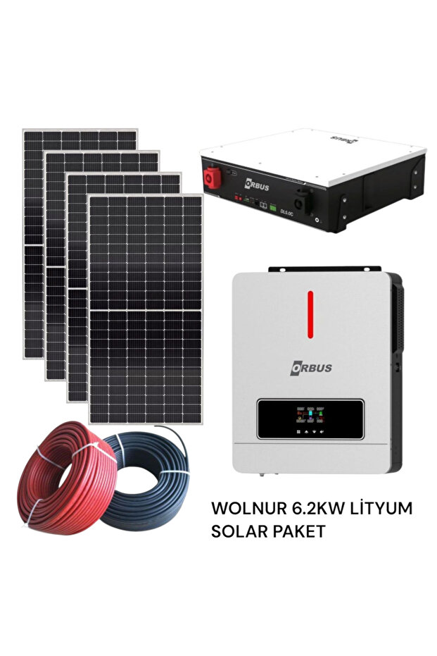 6.2 KW SOLAR SİSTEM GÜNEŞ PANELİ SETİ - 1