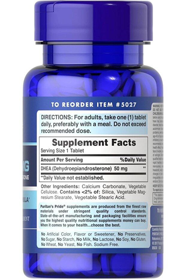 DHEA 50 Mg 100 Tablet - 2
