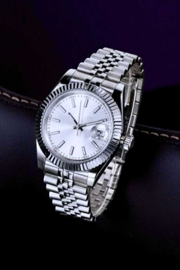 Spor Çelik Takvimli Erkek Kol Saati - 1