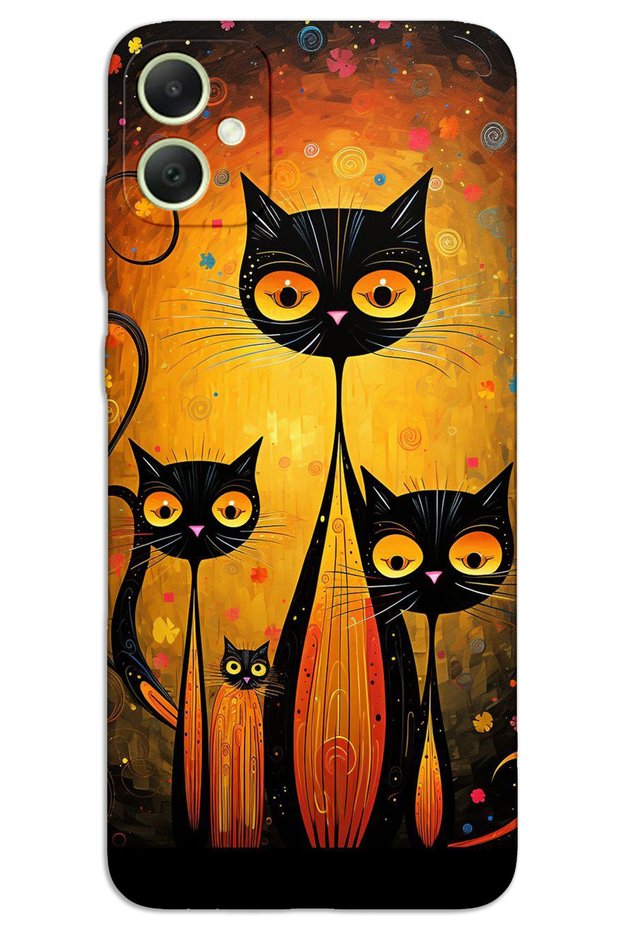Samsung Galaxy A05 Case Hd Pattern Printed Back Cover - Cats