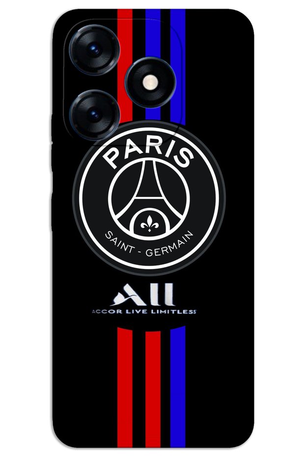 غطاء خلفي مطبوع بنمط HD لهاتف Tecno Spark 20C - PSG