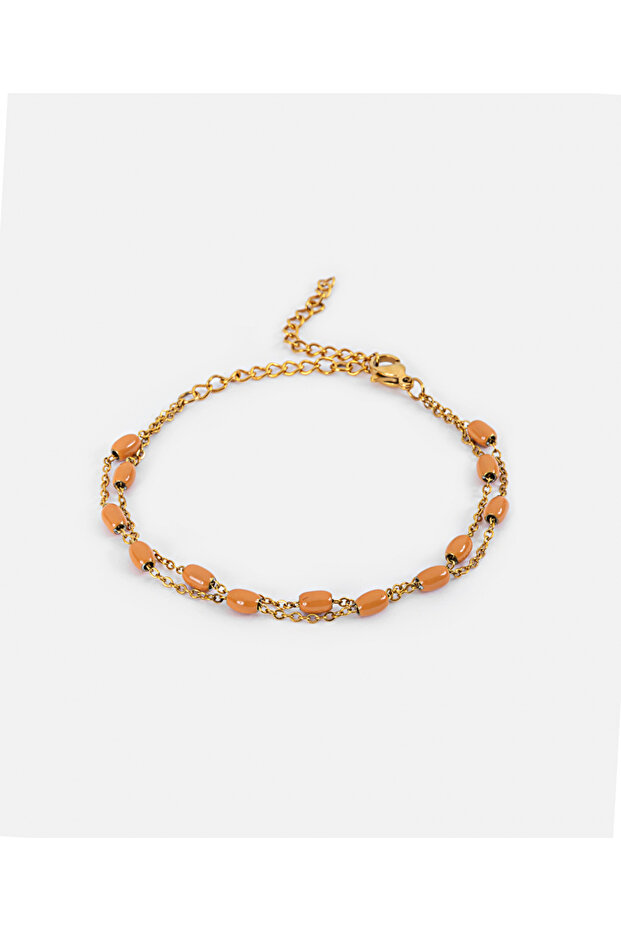 Mineli zincir bileklik - 1