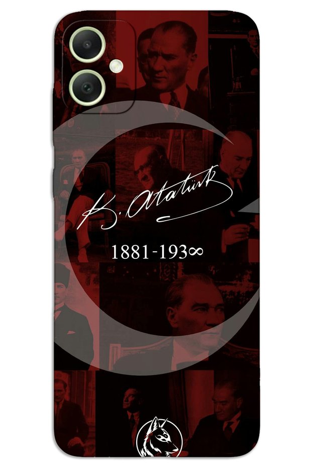 Samsung Galaxy A05 Case Hd Pattern Printed Back Cover - Atatürk Ayyıldız
