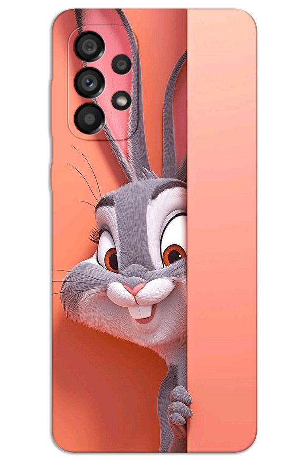 حافظة هاتف سامسونج جالاكسي A32 ذات غطاء خلفي مطبوع بنمط HD - BugsBunny 2