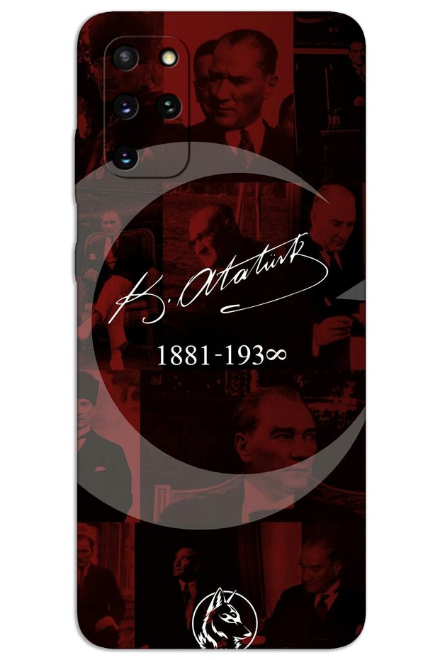 Samsung Galaxy S20 Plus Case Hd Pattern Printed Back Cover - Atatürk Ayyıldız