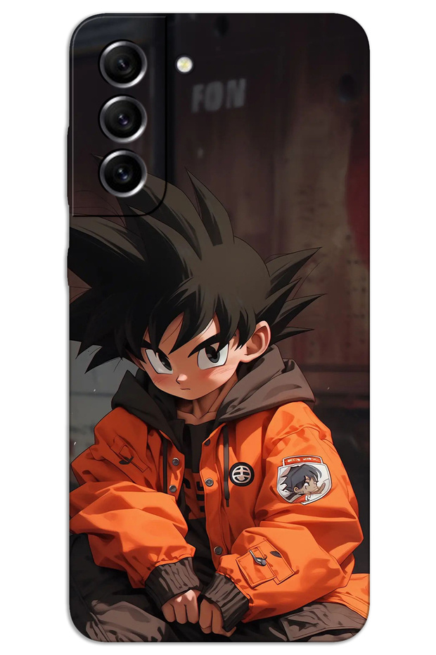 Samsung Galaxy S21 Fe Case Hd Pattern Printed Back Cover - Goku