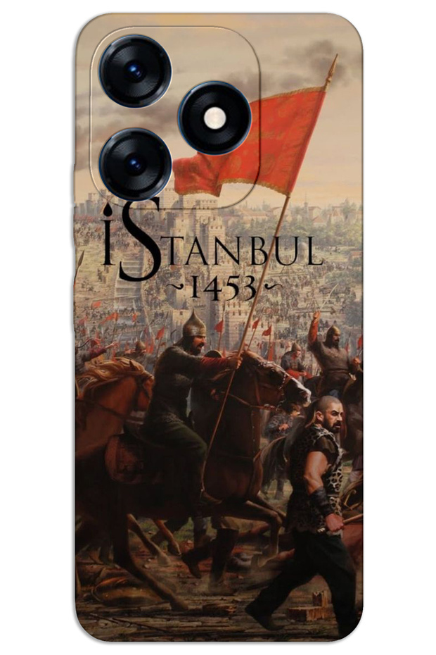 حافظة هاتف Tecno Spark 10C مطبوعة بنمط HD - Conquest