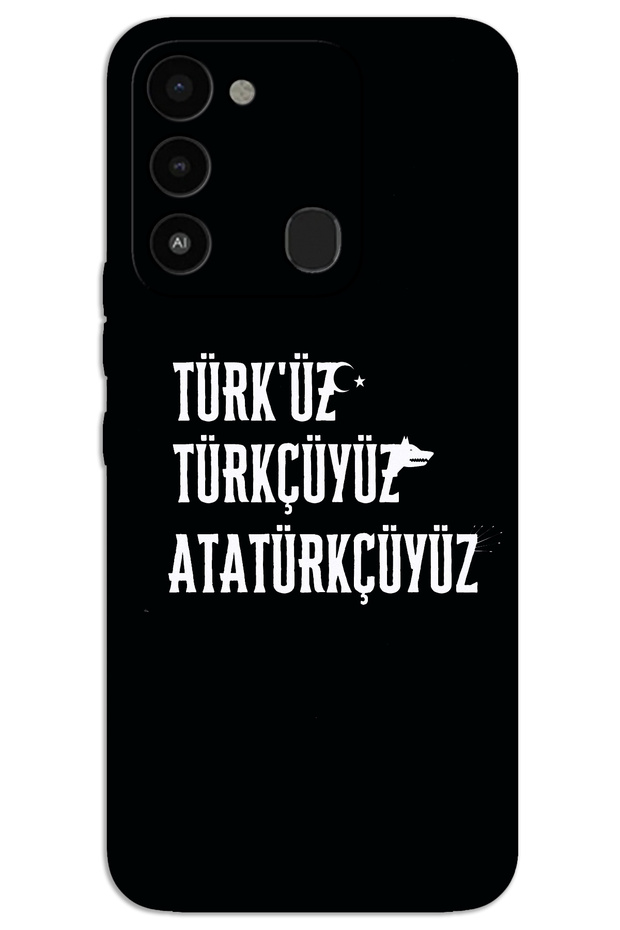 Tecno Spark 8C Case Hd Pattern Printed Back Cover - Turkish