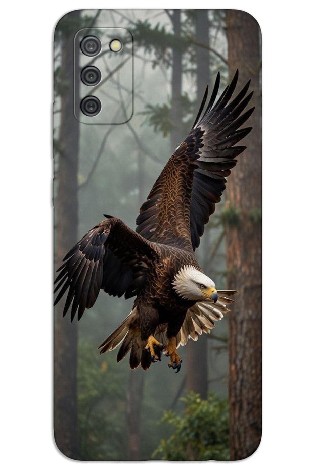Samsung Galaxy A02S Case Hd Pattern Printed Back Cover - Eagle