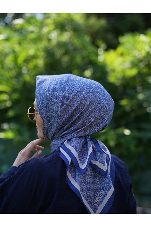 Night Star Pattern Soft Scarf - 2