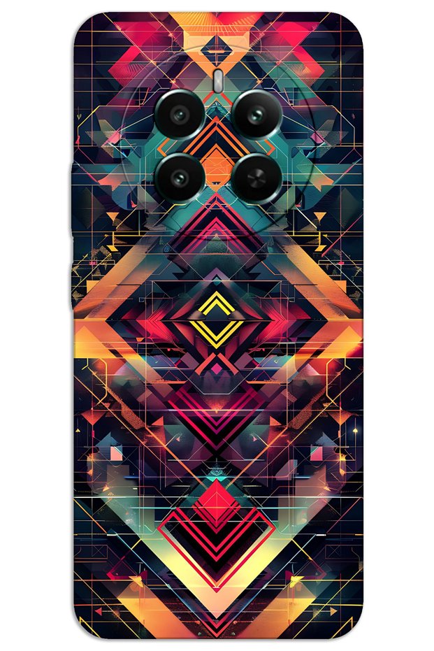 Realme 12 Pro Case Hd Pattern Printed Back Cover - Motif 2