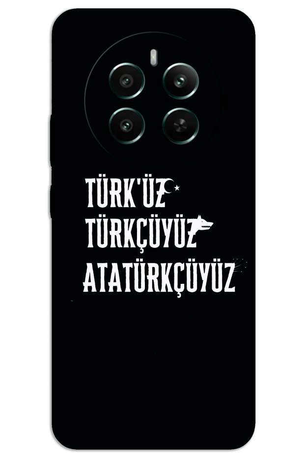 Realme 12 Plus Case Hd Pattern Printed Back Cover - Turkish