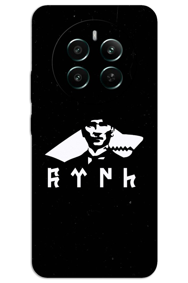 Realme 12 Pro Case Hd Pattern Printed Back Cover - Atatürk Kurt