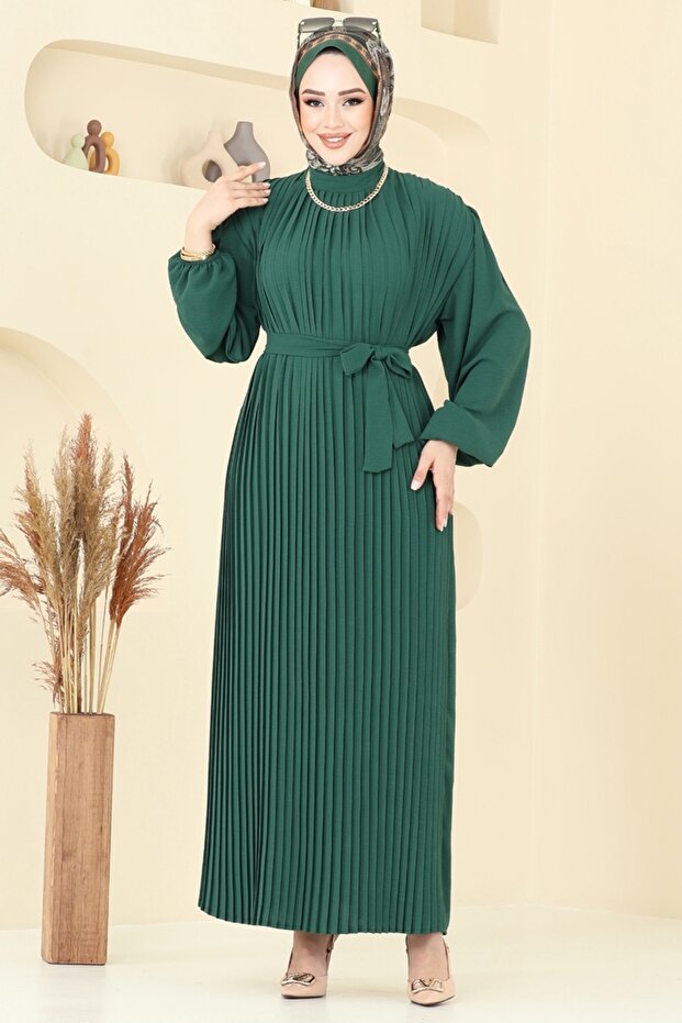 Piliseli Aerobin Elbise 3091HBS856-MS Zümrüt - 1