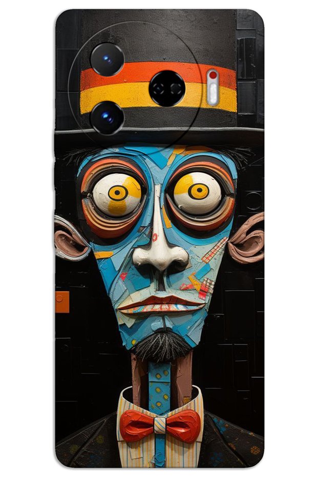 Tecno Camon 30 Pro 5g Case Hd Pattern Printed Back Cover - Silent Scream